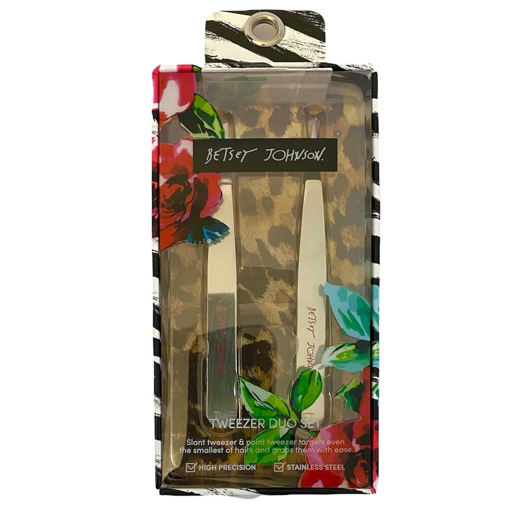 Betsey Johnson Tweezer Duo Set